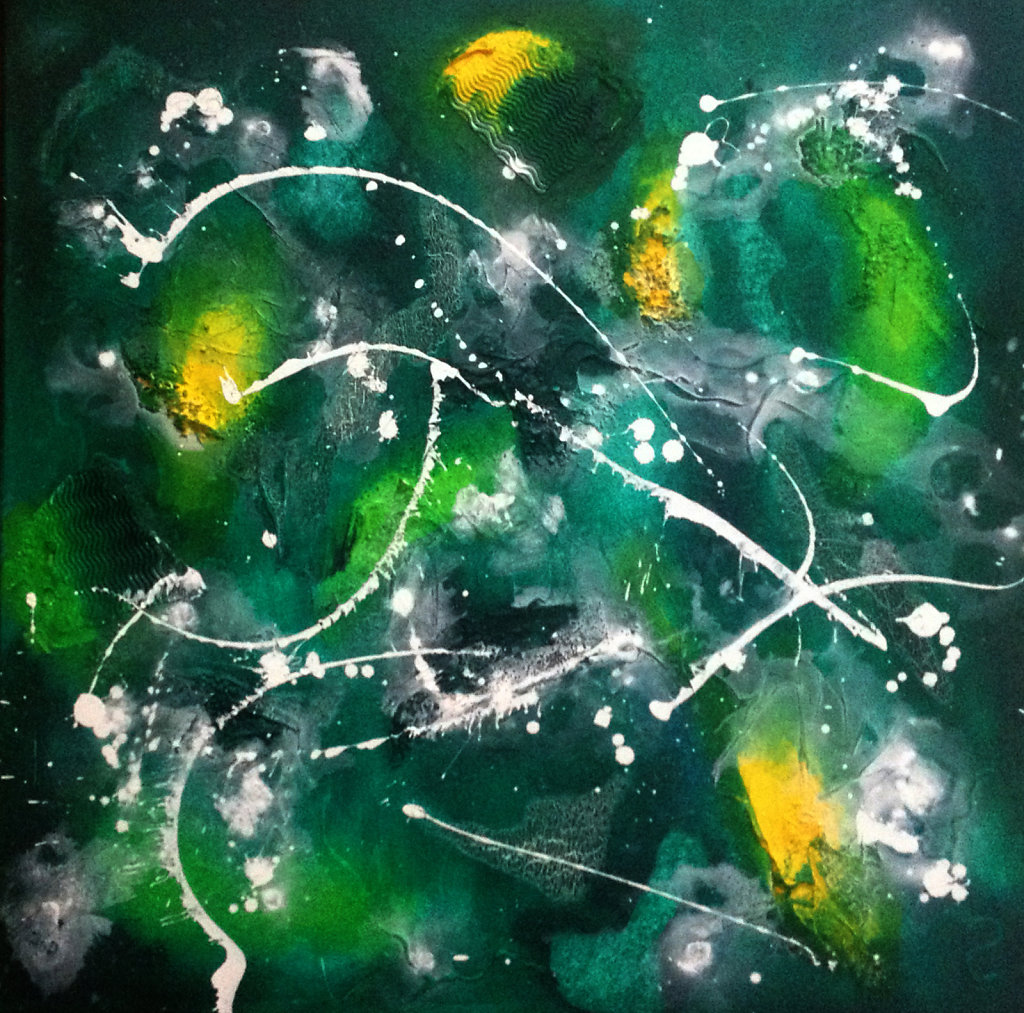 Abstrakt grün